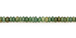 African Jade Rondelle 4mm