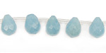 Amazonite Faceted Teardrop 7x10mm