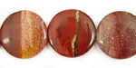 Apple Jasper Puff Coin 18mm