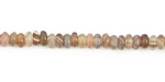Botswana Agate Rondelle 4mm