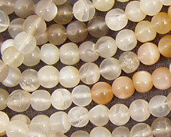 Moonstone (multi) Round 5-6mm