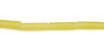 Olive Jade Tube 13x4mm