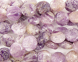 Lapidalite Jasper Puff Coin 8mm