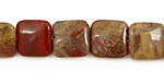 Apple Jasper Puff Square 12mm