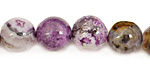 Purple Crazy Lace Agate Round 12mm