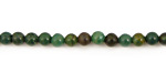 African Jade (dk. green) Round 4mm
