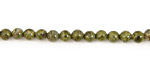 African Green Jasper Round 4mm