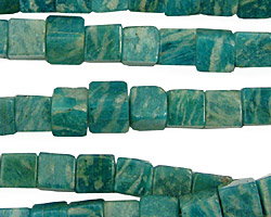 Russian Amazonite Cube 6mm