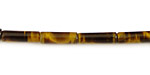 Tiger Eye Tube 13x4mm