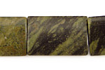 Green Water Jasper Thin Pillow 30x20mm