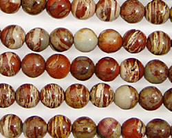 Rainbow Jasper Round 6mm