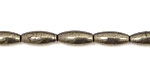 Golden Pyrite (silver tone) Rice 12x5mm