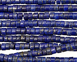 Lapis Heishi 4mm