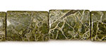 African Green Jasper Thin Pillow 20x15mm