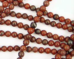 Poppy Jasper Round 4mm