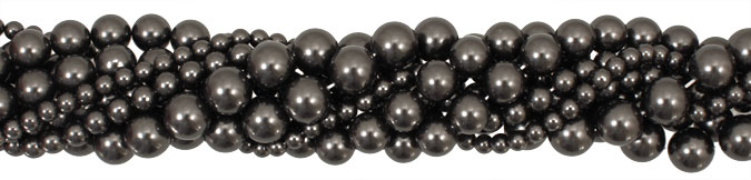 Charcoal Shell Pearls