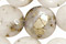 White Pyrite Quartz Beads