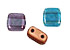 Czech Glass 2 Hole Tile Beads