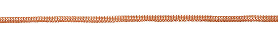 SilverSilk Non-Tarnish Copper 8 Needle Flat Knitted Wire 4.8mm