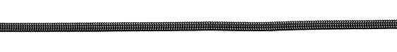 SilverSilk Non-Tarnish Black 8 Needle Flat Knitted Wire 4.8mm