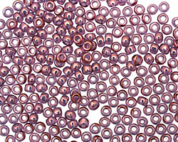 TOHO Gold Lustered Amethyst Round 8/0 Seed Bead