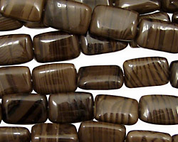 Antique Jasper Thin Pillow 12x8mm