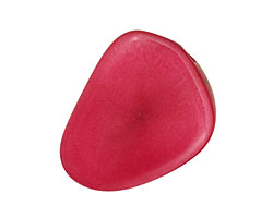 Tagua Nut Hot Pink Banana Chip 22-29x16-22mm