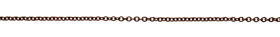 Vintaj Natural Brass Petite Oval Chain