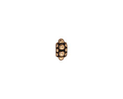 TierraCast Antique Gold (plated) Panten Rondelle 4x8mm