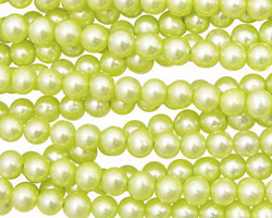 Lemon Ice Semi-Round 4.5-5mm