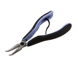 Lindstrom RX Bent Chain Nose Pliers