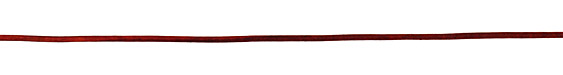 Natural Turkey Red Round Leather Cord 2mm
