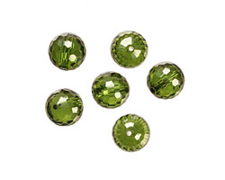 Fern Faceted Round 10mm