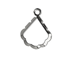 Artistic Wire Silver (plated) Pear Wrapper 19x25mm