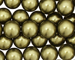 Olive Shell Pearl Round 12mm