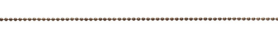 Vintaj Natural Brass Guilding Metal Ball Chain 2.4mm
