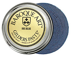 Iris Blue Baroque Art Gilders Paste 4 oz.