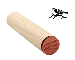 Songbird Mini Rubber Stamp 9x15mm