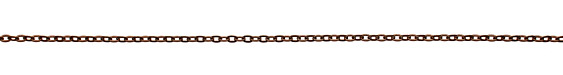 Vintaj Natural Brass Etched Cable Chain