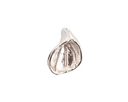Nunn Design Sterling Silver (plated) Lily Flower Charm 14x17mm
