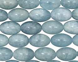 Aquamarine Rice 12x8mm