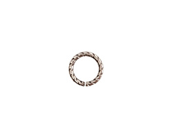 Nunn Design Antique Silver (plated) Textured Jump Ring 9mm, 16 gauge