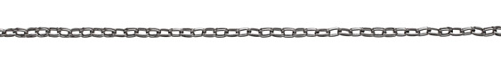 Gunmetal Double Oval Cable Chain