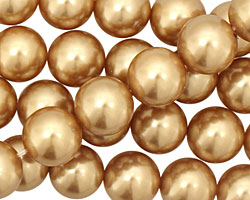Hamilton Gold Shell Pearl Round 12mm