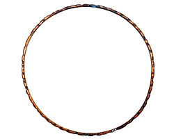 Missficklemedia Patinated Peacock Blue Link 56mm