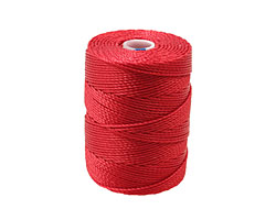C-Lon Red Hot (.5mm) Bead Cord