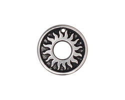 TierraCast Antique Silver (plated) Del Sol Ring 19mm