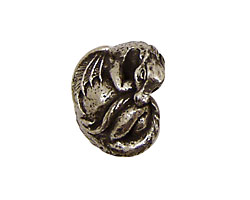 Green Girl Pewter Dragon 20mm