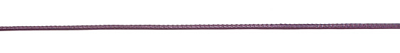 Berry (metallic) Stitched Nappa Round Leather Cord 2.5mm