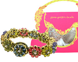 Glass Garden Gemstone Blooming Crystals Bracelet Kit